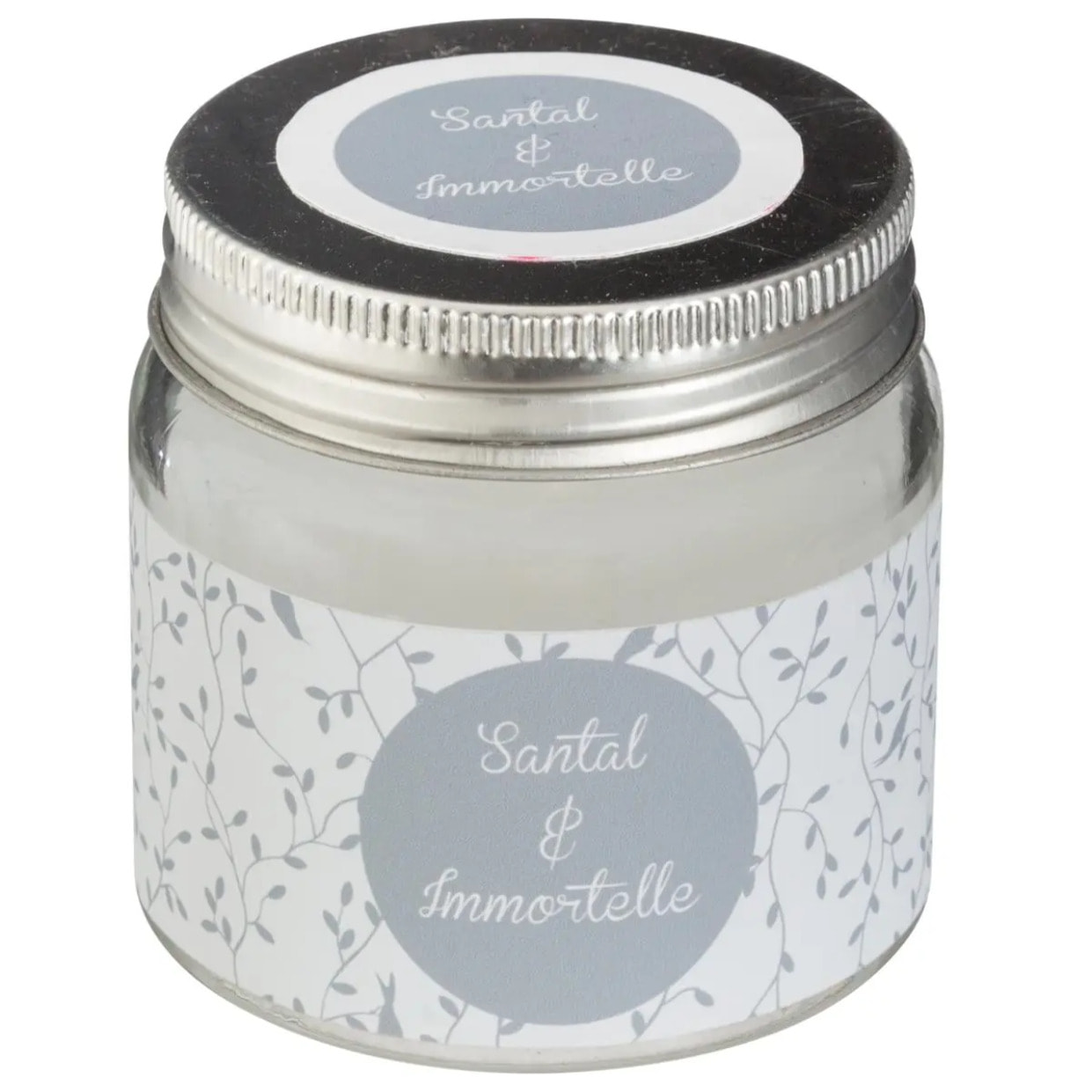 Bougie parfumée santal et immortelle 65g