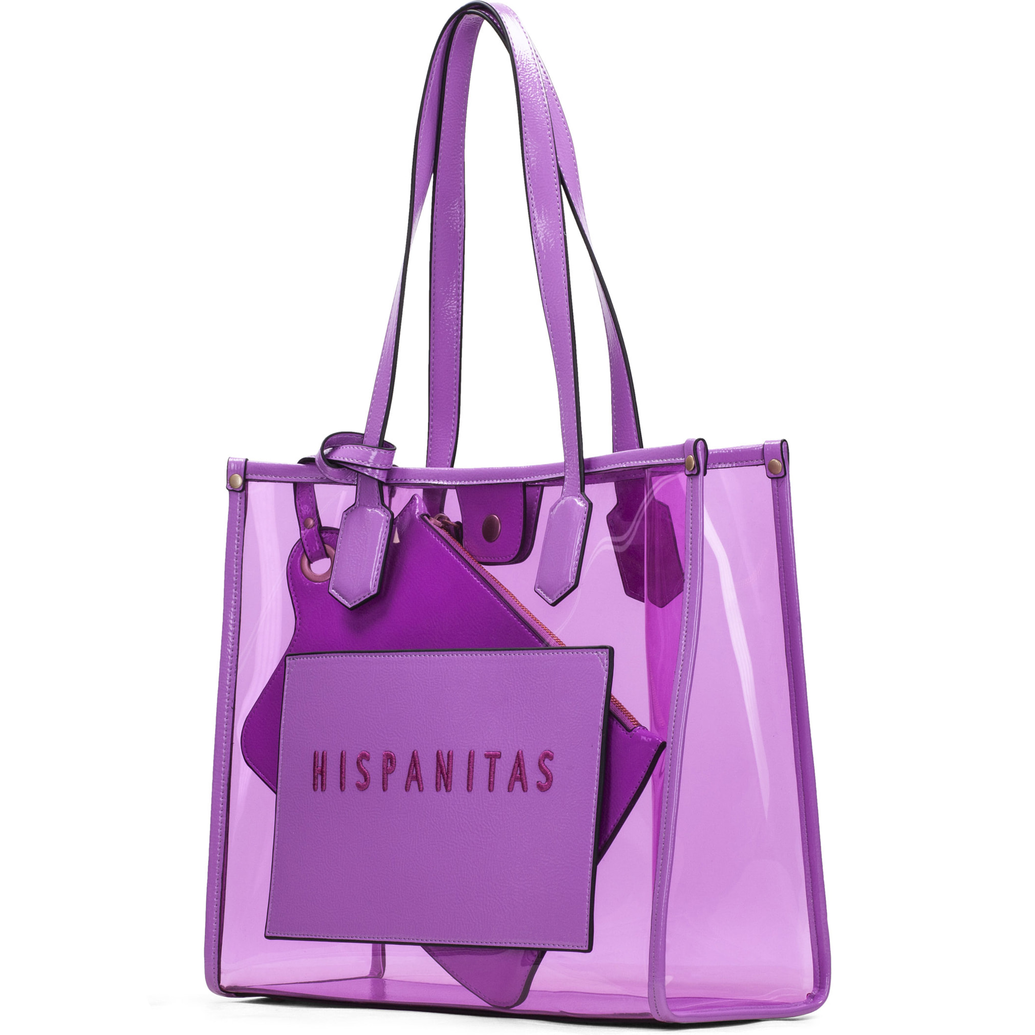 Shopper Bag  Violet 34 x 30 x 12 cm