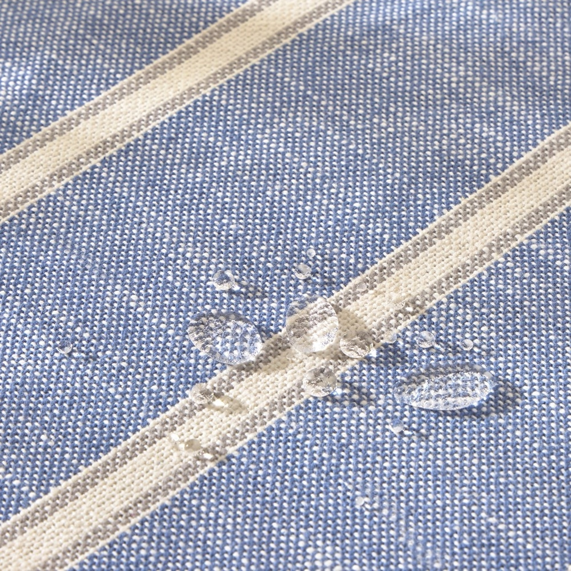 Funda de cojín chill out resistente al agua Rechi color azul Algodón