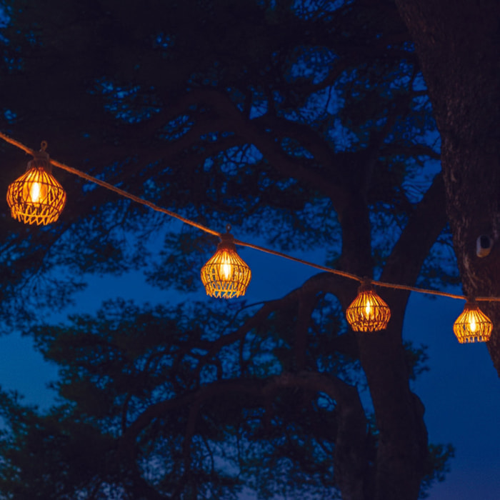 Guirlande solaire ROTILIA 10 LED 8M