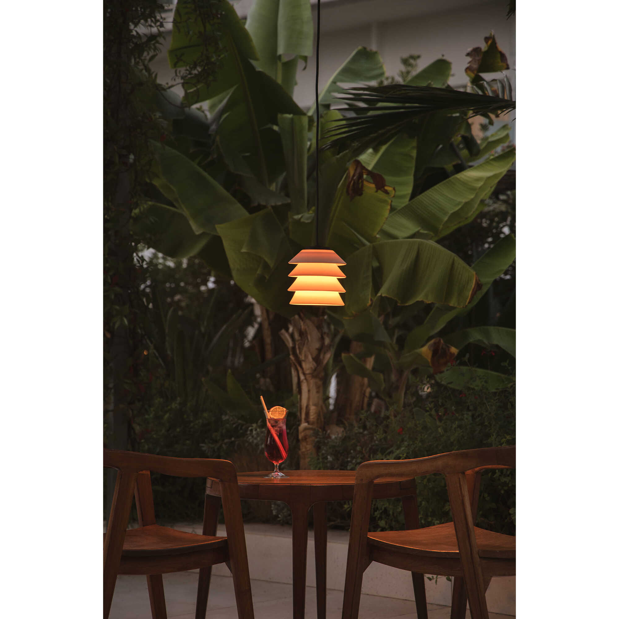 TOBA Suspension avec pavillon beige