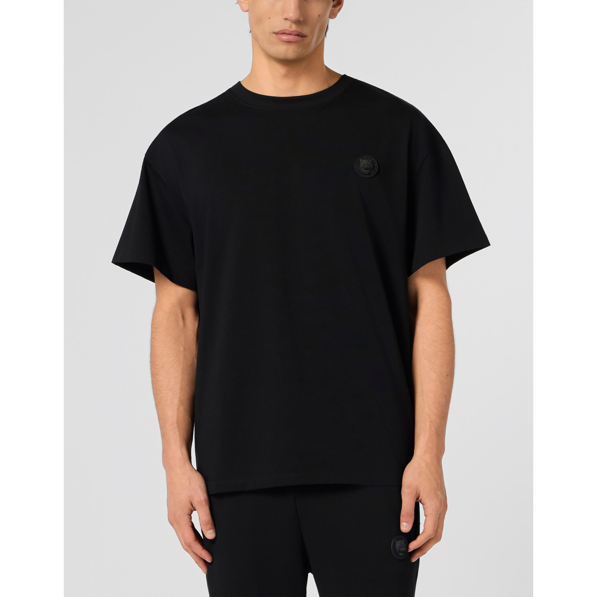 PLEIN SPORT Round Neck T-Shirt 3D Tiger