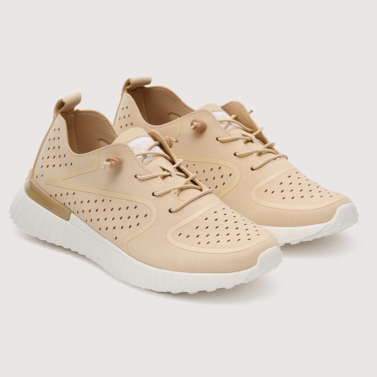 Zapatillas Memory Foam Beige - Charmy