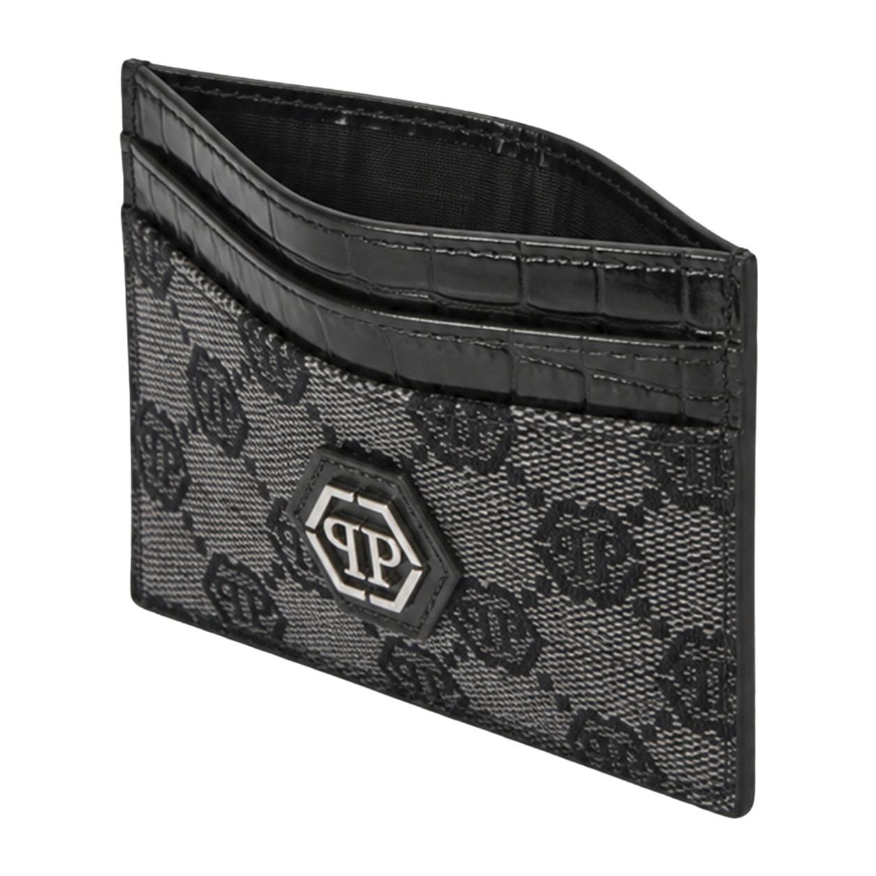 PHILIPP PLEIN Tarjetero MONOGRAM