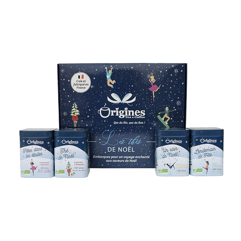 Coffret "Les Thés de Noël" Bio - 160g