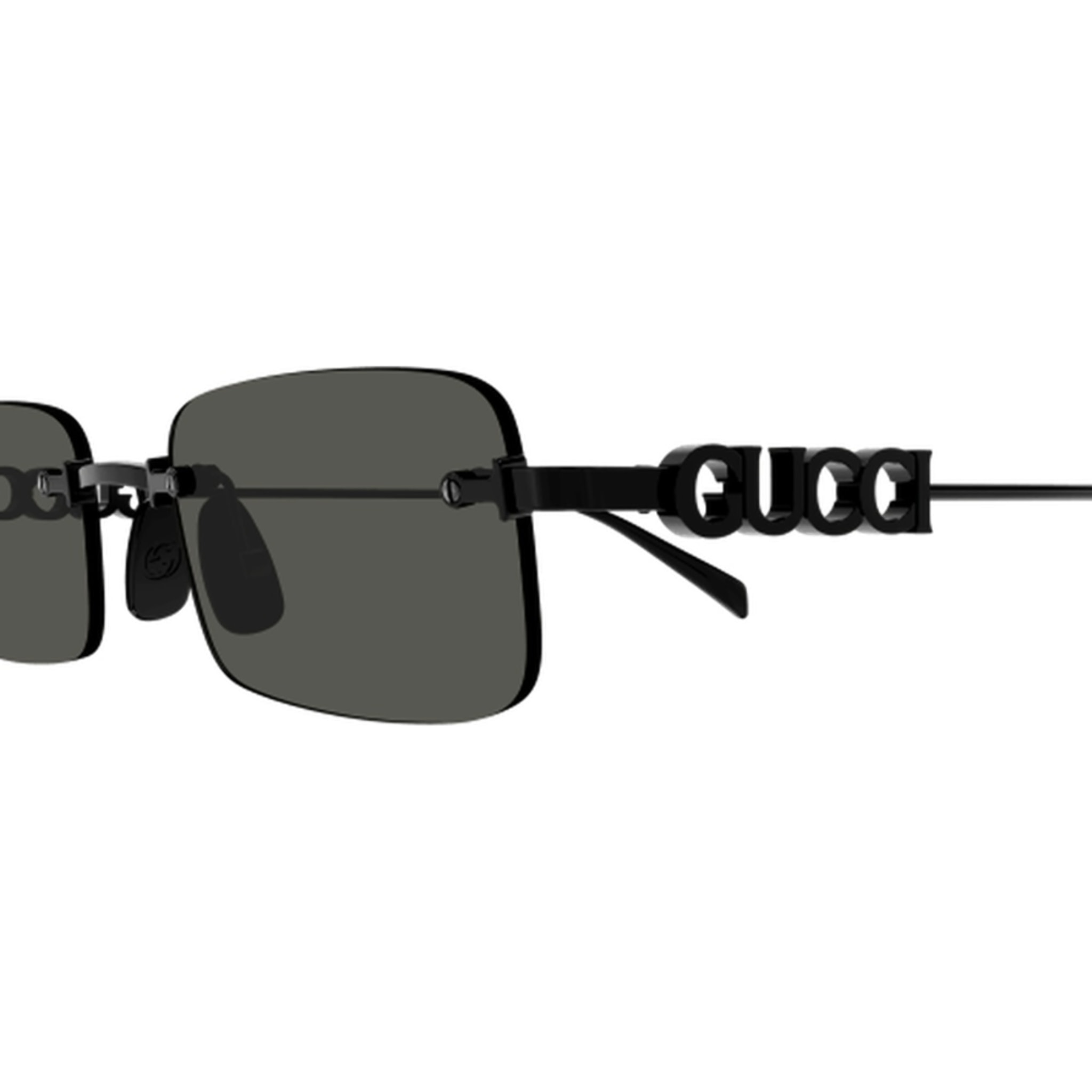 Gafas de Sol Gucci GG1808S-001 de Metal Hombre 52 mm