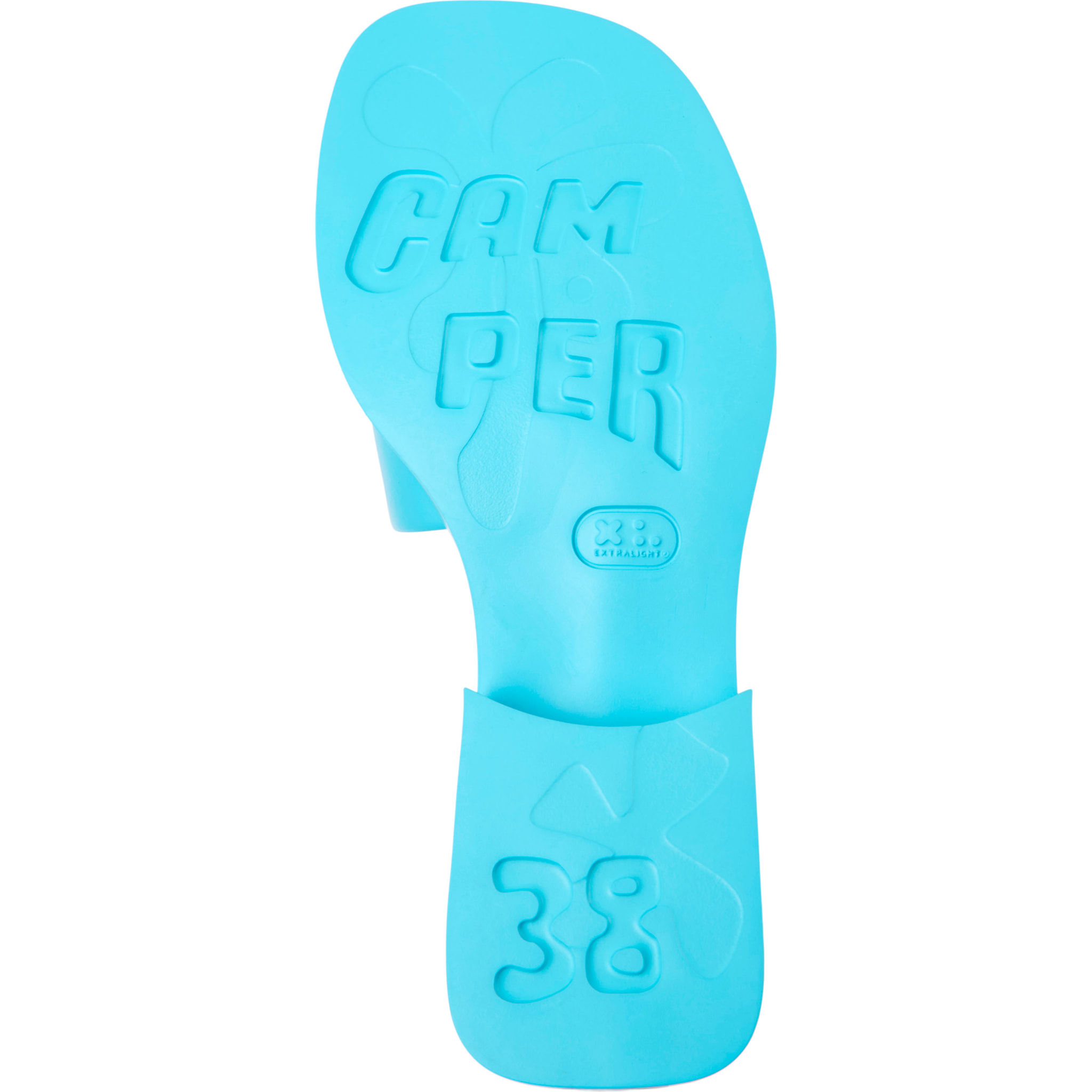 Sandalias - CAMPER Dana - Turquesa - Cuero liso