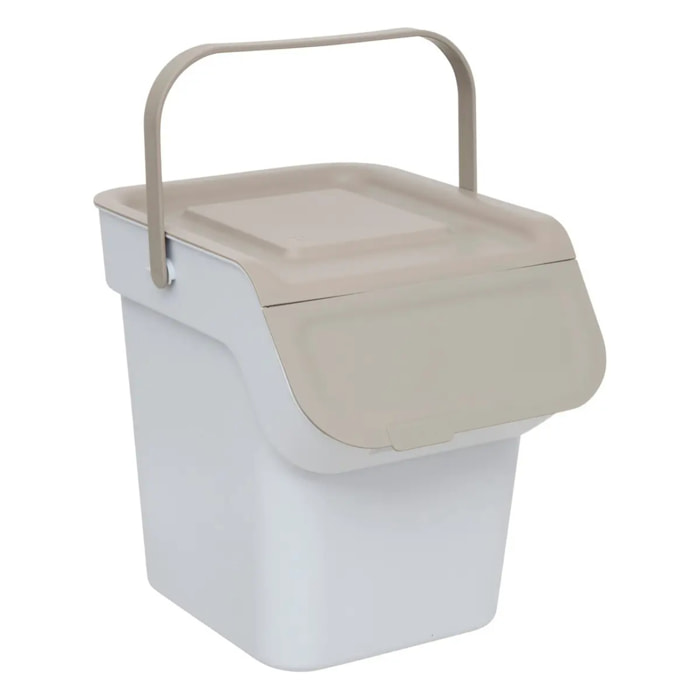 Poubelle de tri en plastique 20L