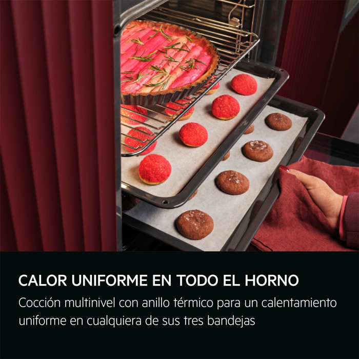 AEG Horno multifunción Serie 5000 SurroundCook con Display LED Explore GU5PB43FSM