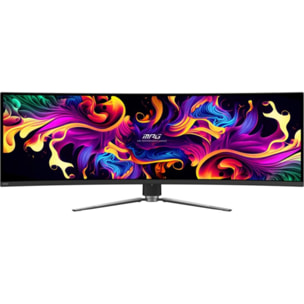 Ecran PC Gamer MSI MPG 491CQP 49" Incurvé DQHD 144Hz QD-OLED HDR True Black 400 HDMI 2.1 AMD FreeSync