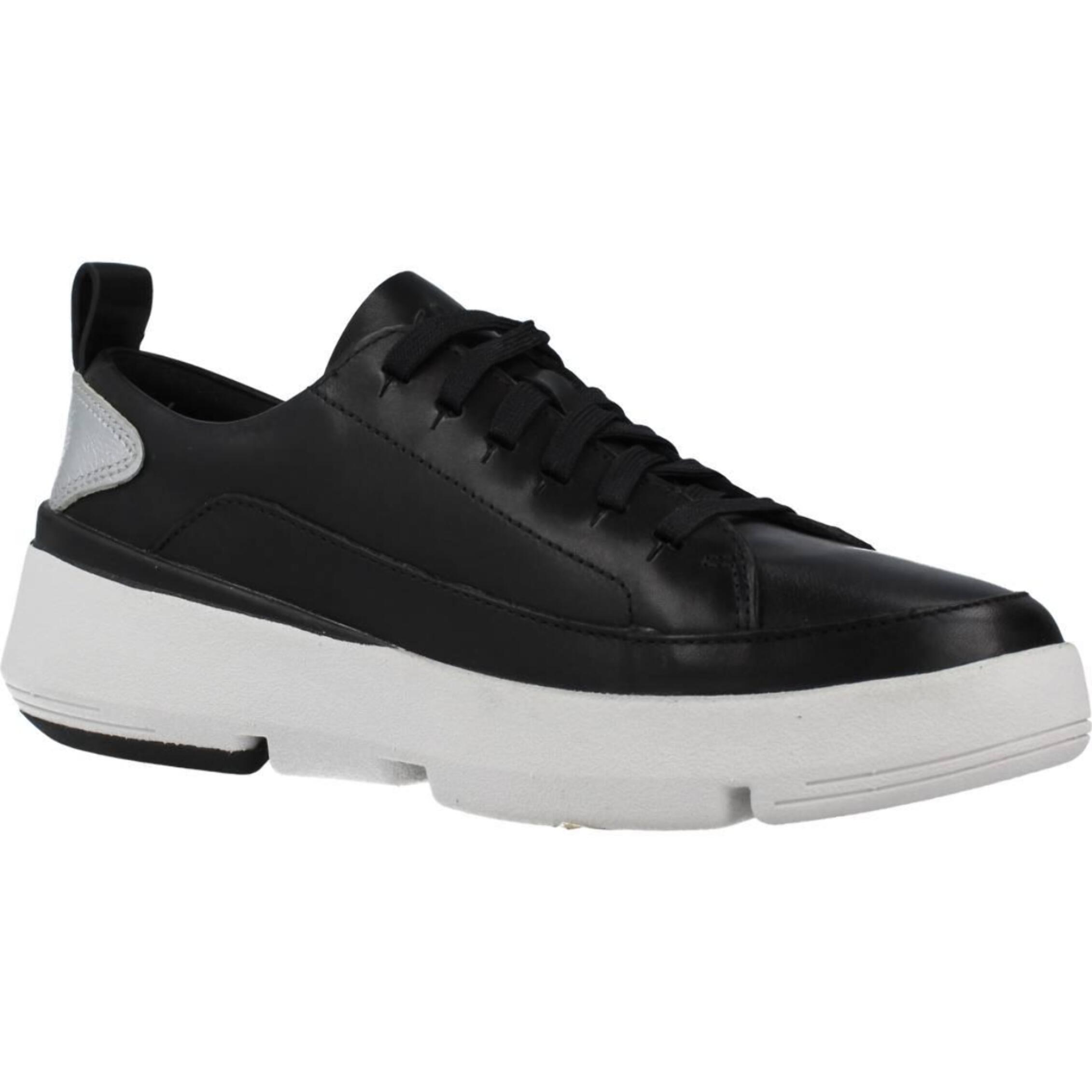 Sneakers de  Mujer de la marca CLARKS  modelo TRI FLASH LACE NEGRO