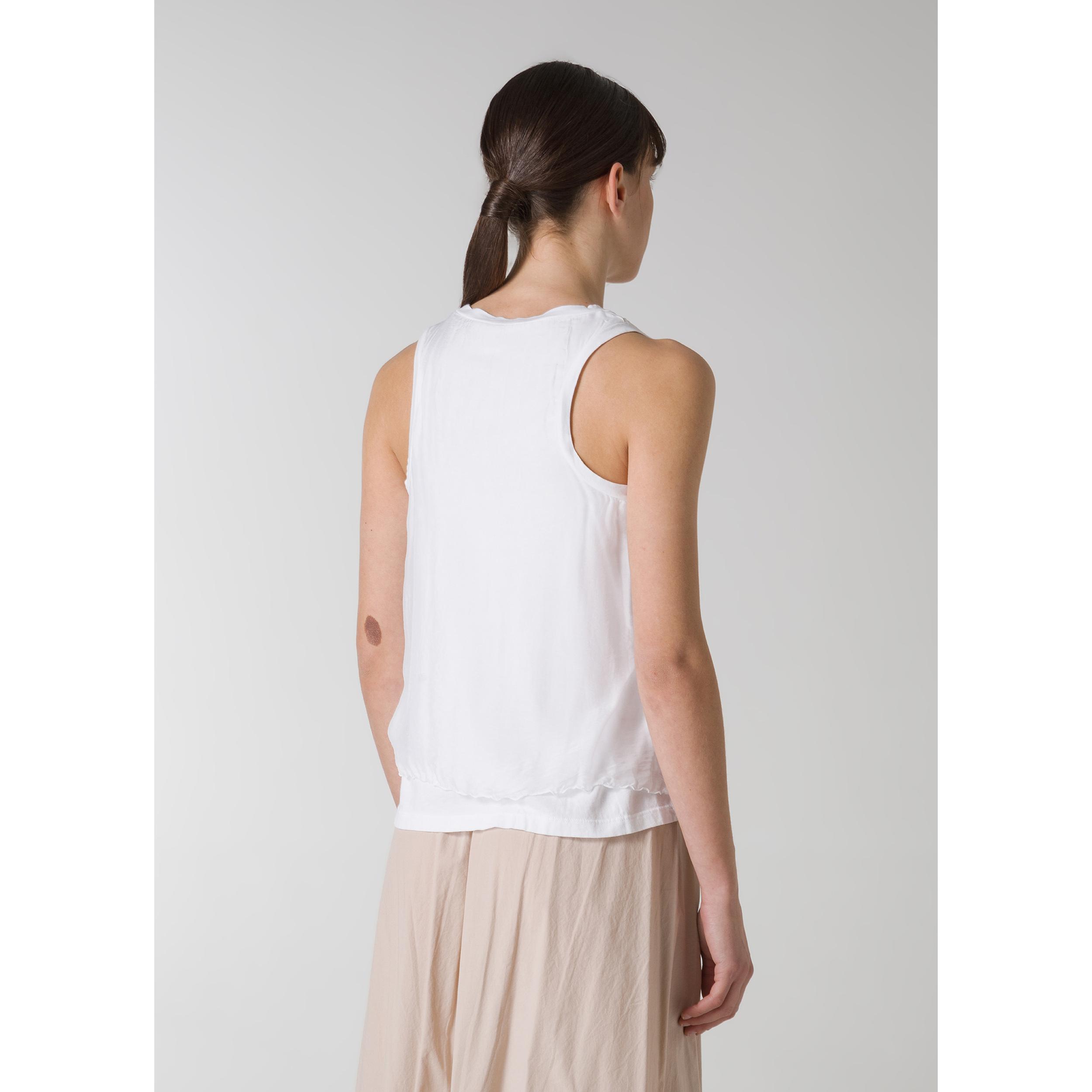 DEHA - Canottiera LAYERED TANK TOP in cotone per donna