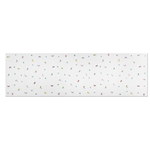 Chemin de table Excelsa – Cortina, Coton blanc