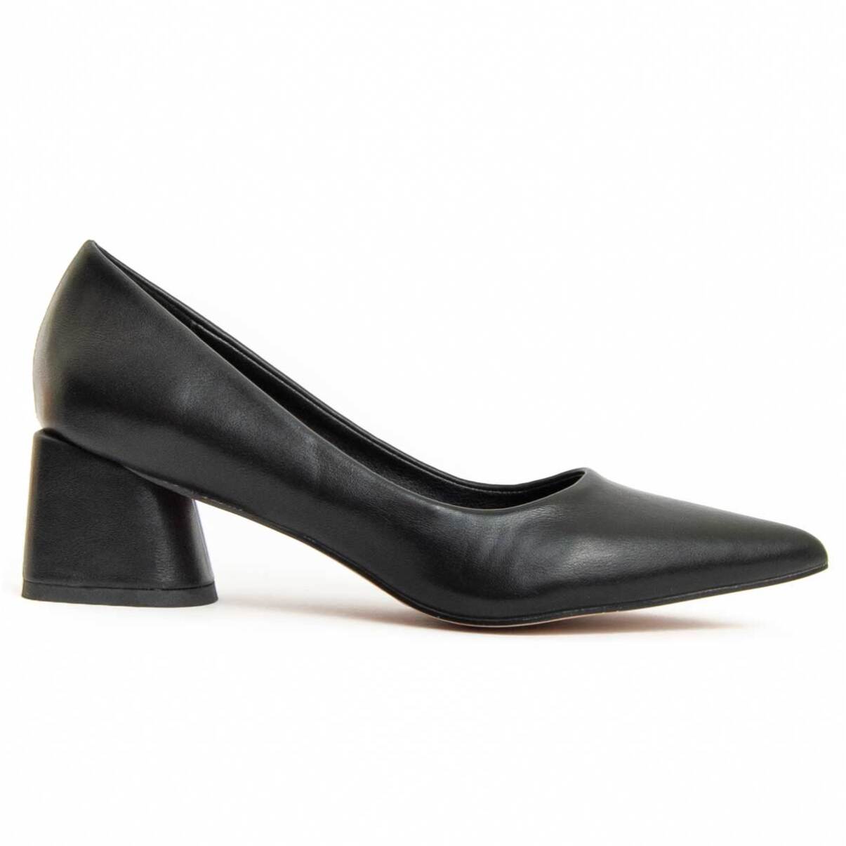 Zapato De Tacón - Negro - Altura: 4 Cm