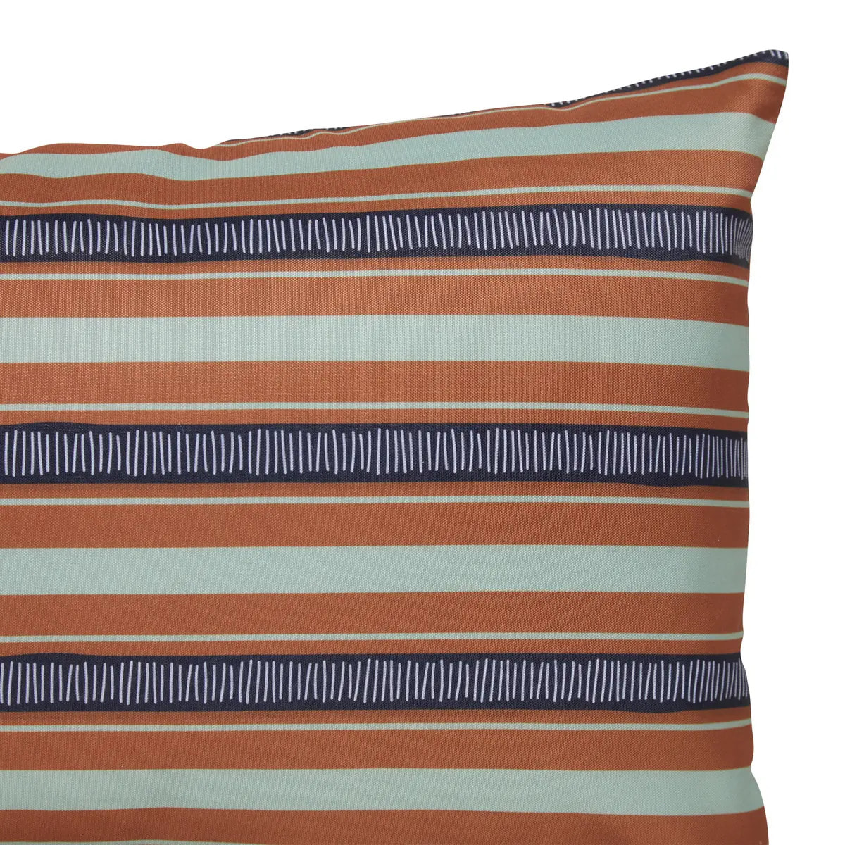 Housse de coussin d extérieur "Kays" cannelle 30x50cm
