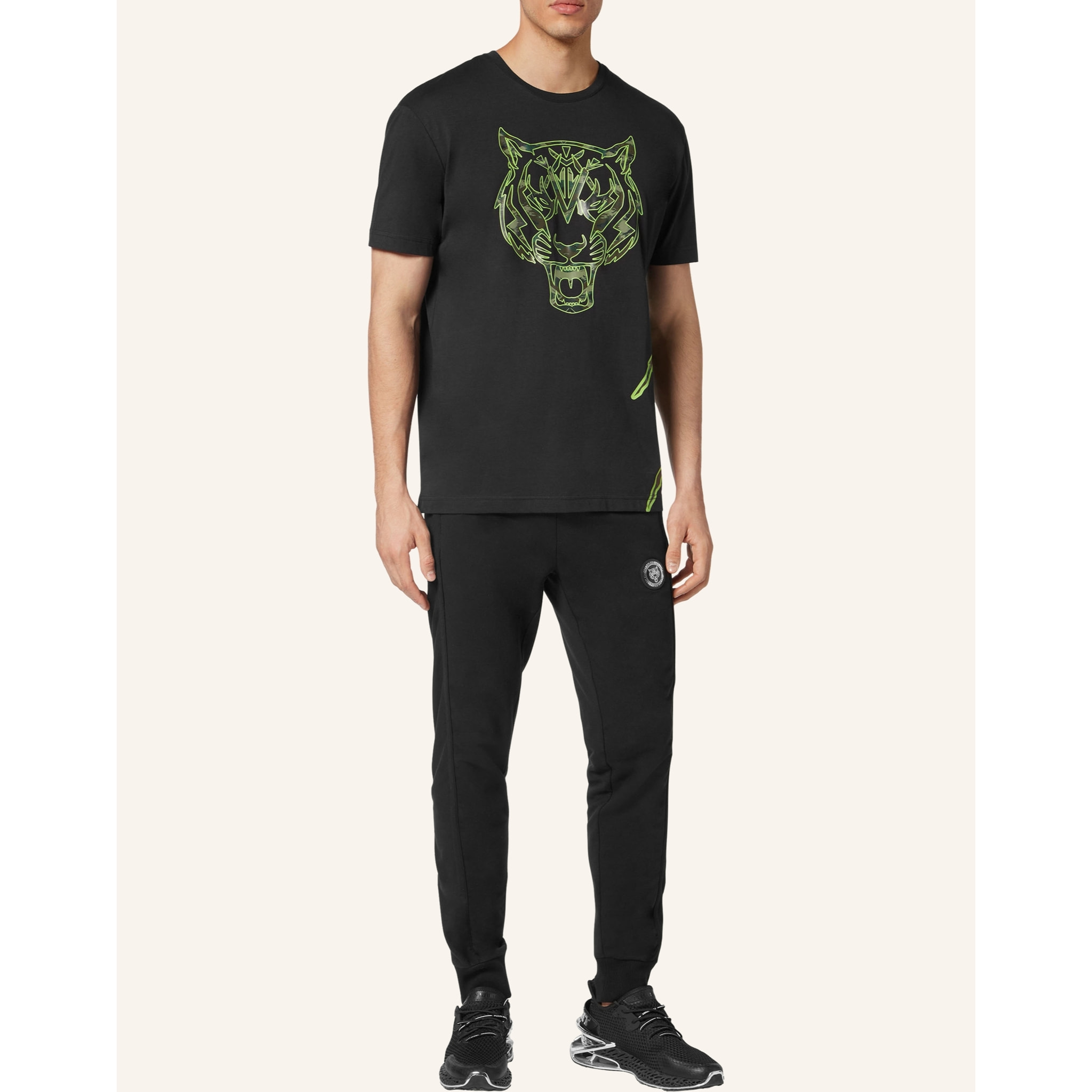 PLEIN SPORT Maglietta con scollo a V TIGER