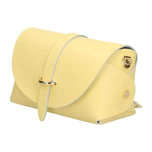 Chicca Borse Borsetta Clutch Giallo