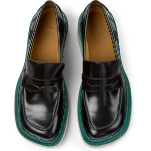 Mules - CAMPER Taylor - Negro - Cuero liso