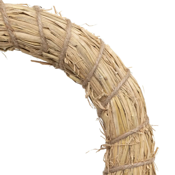 Couronne paille D.25cm naturel
