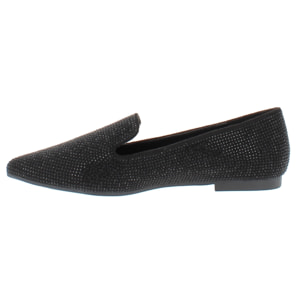 Marina Galanti Scarpe Donna Micro-strass Embellished Eco-Suede Ballet Flat MG W24A043 Black