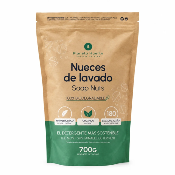 Nueces de Lavado Planeta Huerto 700 gr