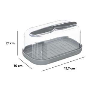 Beurrier avec couteau Gris Fresh Eat