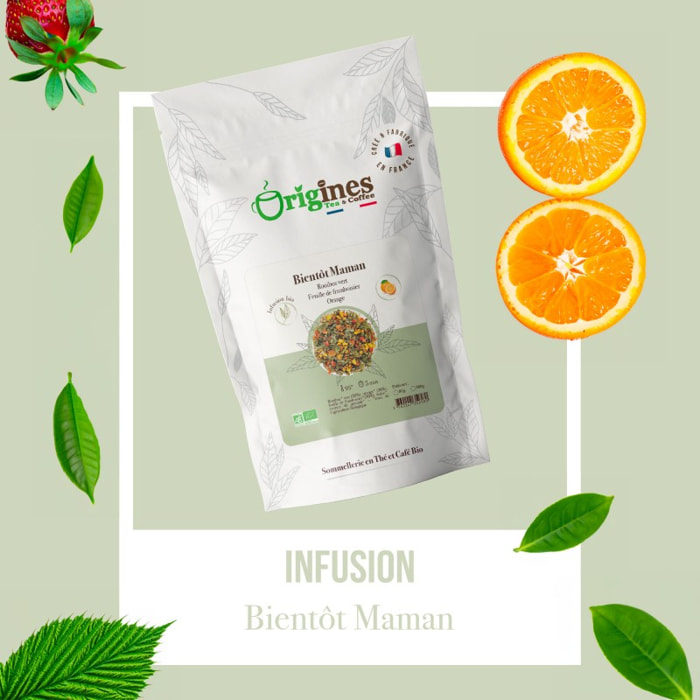 Bientôt Maman - Infusion Bio  - Sachet 80g