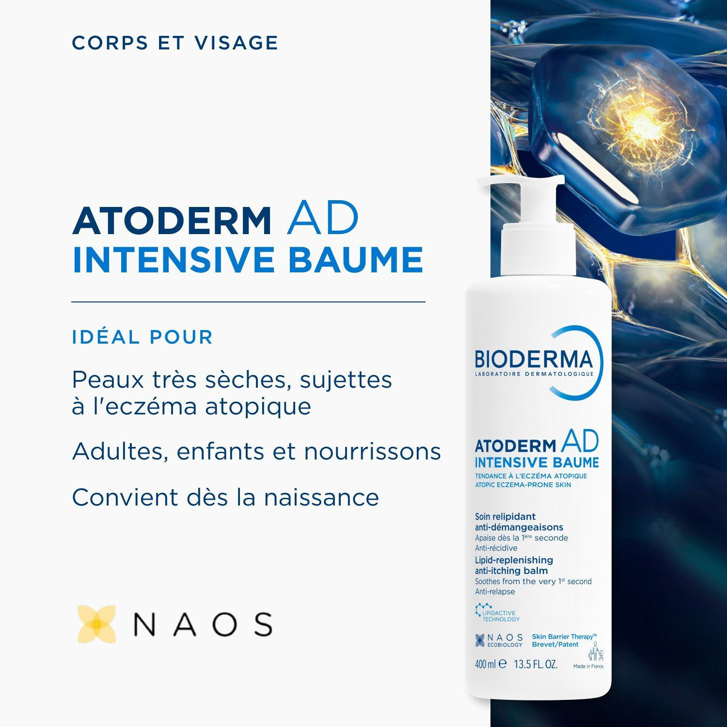 Atoderm Ad Intensive Baume - INTENSI BME400ML