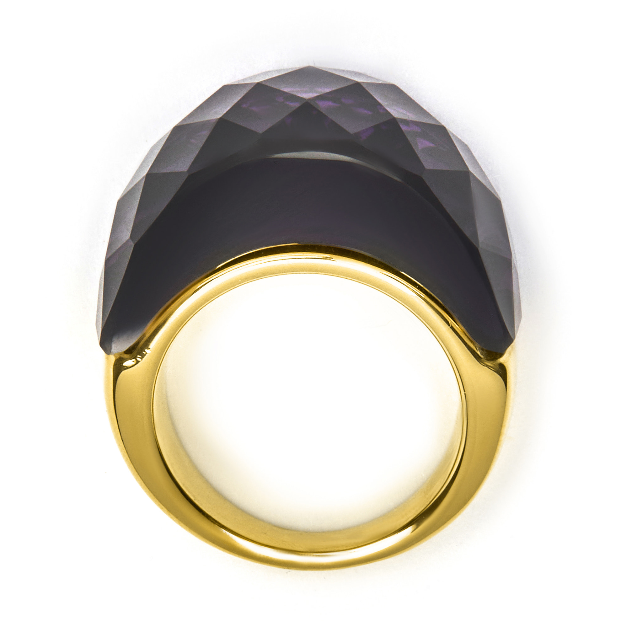 Anillo LUX BY LUX acabado oro 18k