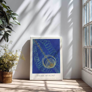 Tableau celebre Primordial chaos d'Hilma af klint Toile imprimée
