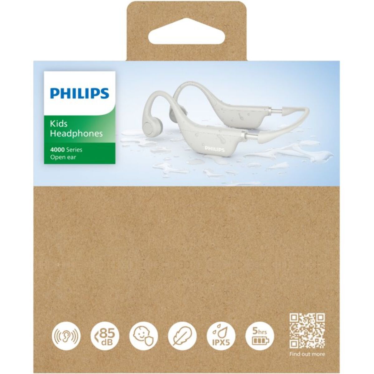 Casque PHILIPS TAK4607GY Gris