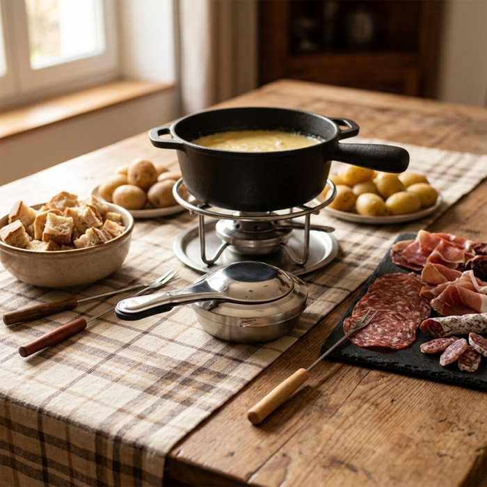Brûleur alcool fondue savoyarde FM Professional