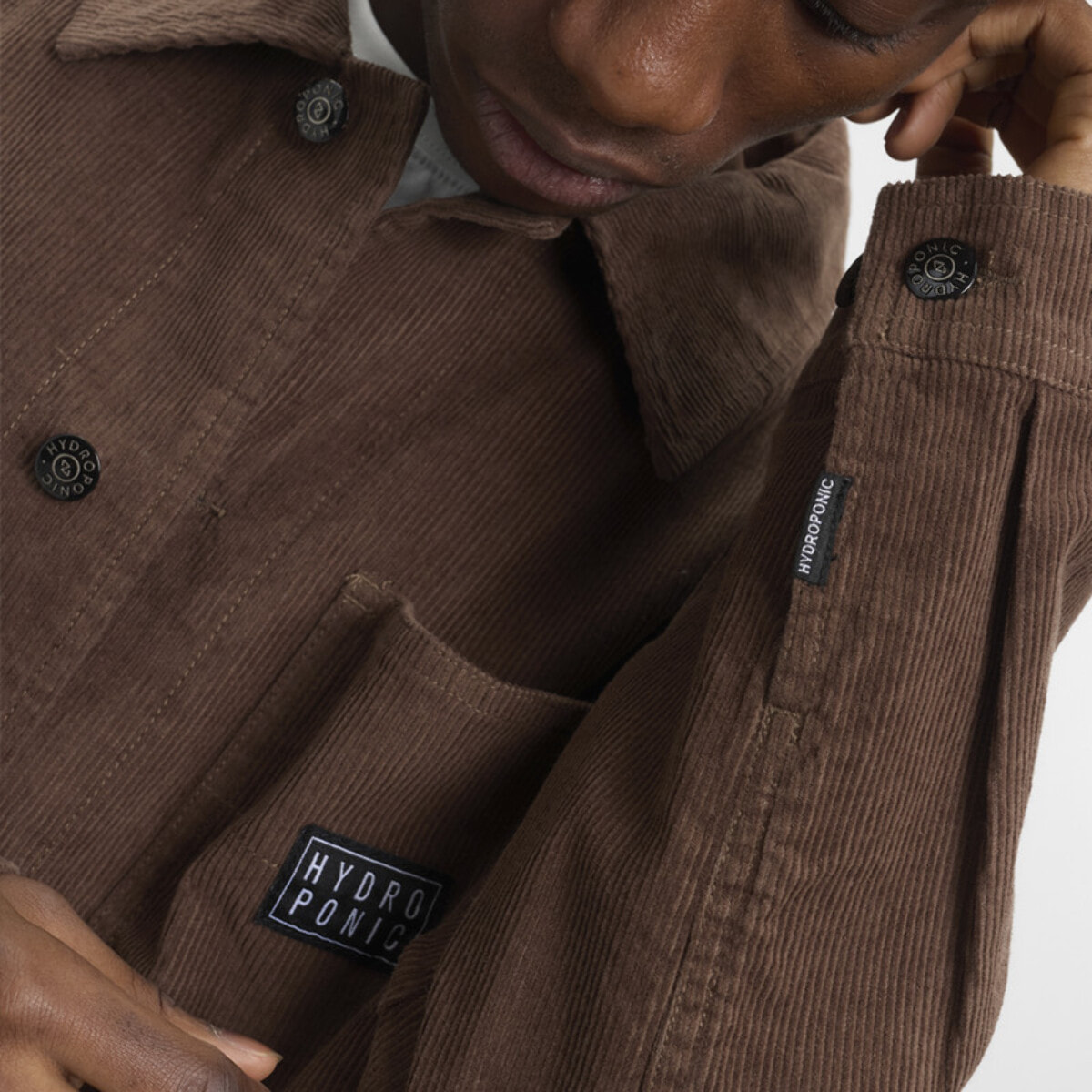 Camisa-chaqueta gruesa de pana EUREKA Hydroponic
