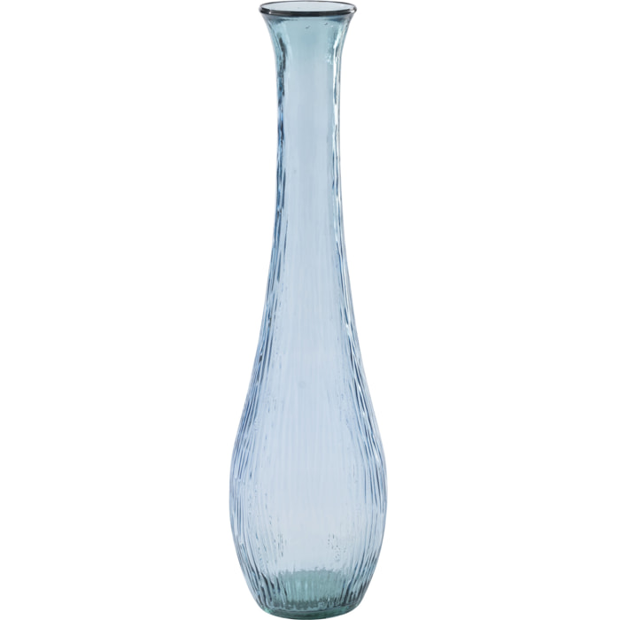 J-Line Vase - verre - bleu clair