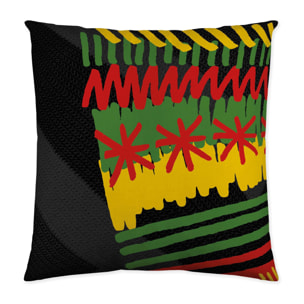 Marley - Funda de Cojín Estampado - Con Cremallera - Sin relleno - 100% Algodón - Ethnical Marley