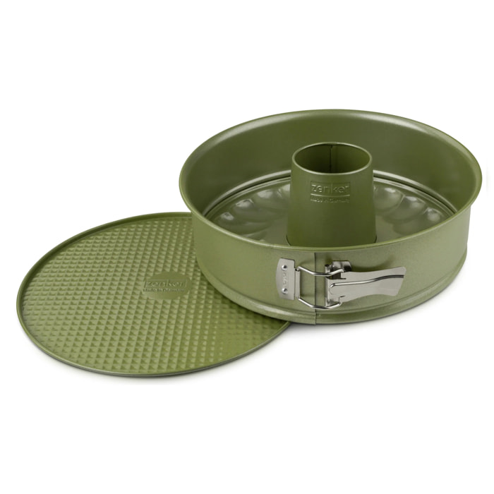 Moule à manqué et à savarin double fond 26 cm Zenker Green Vision