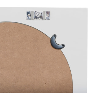 Espejo mural Sohane 91 x 66 cm MDF blanco