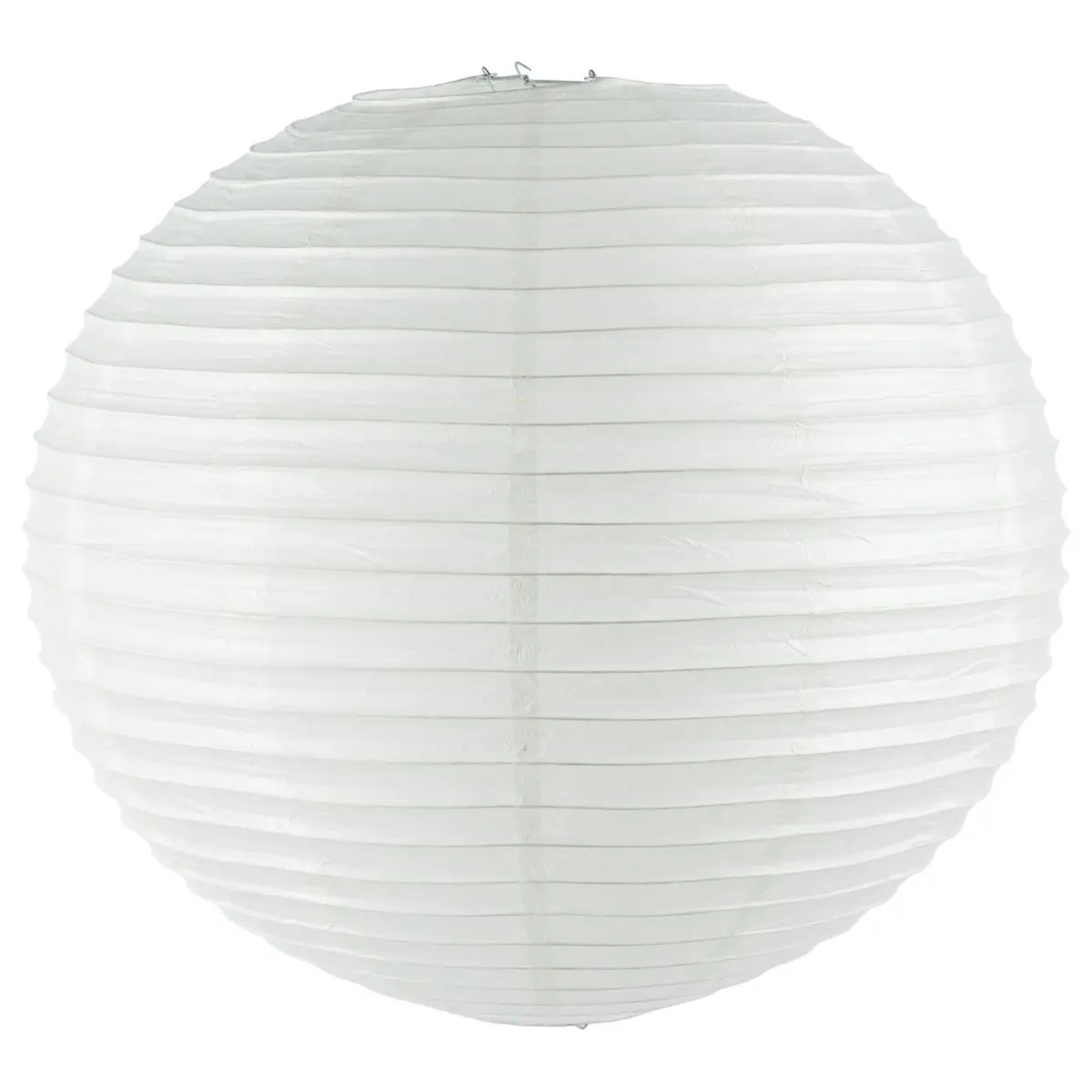 Lanterne boule papier blanc H60cm