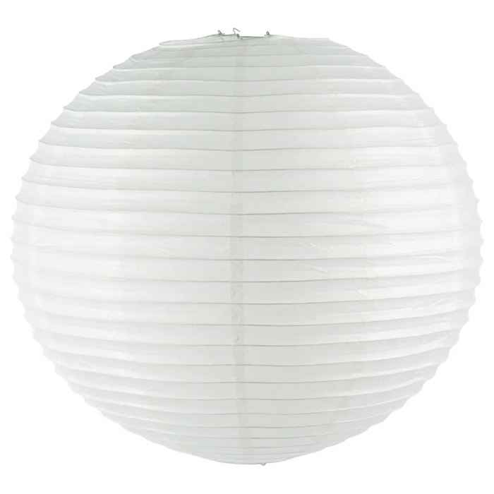 Lanterne boule papier blanc H60cm