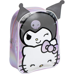 Mochila Infantil Personaje Aplicaciones Hello Kitty Kuromi