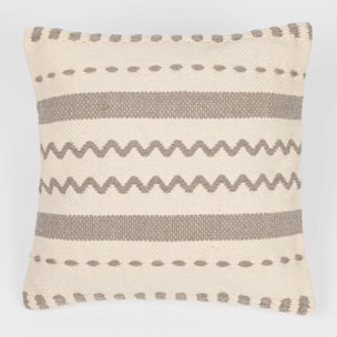Cojín cuadrante algodón Leito 45x45 - funda + relleno
