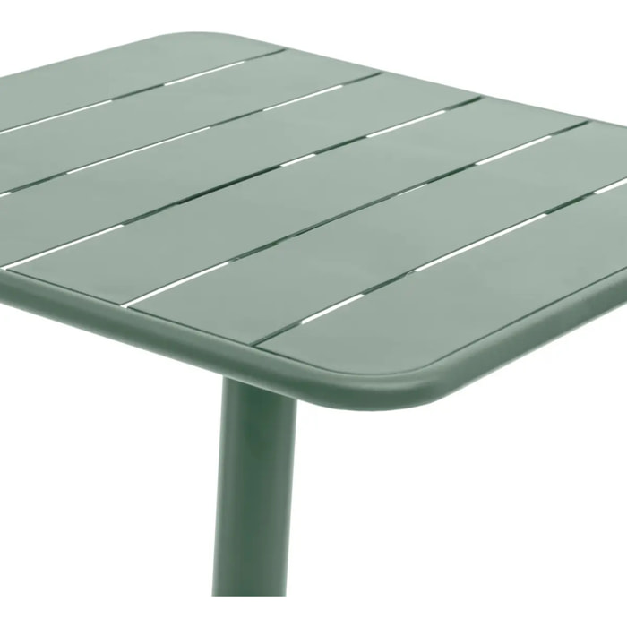 Table haute de jardin Phuket Vert olive