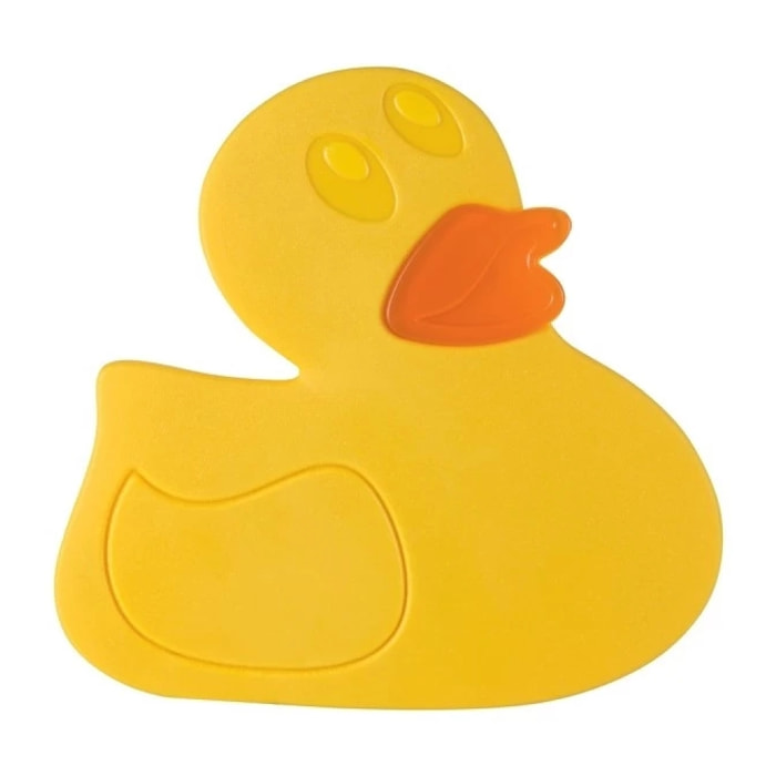 Lot de 5 stickers figurines antidérapantes de douche ou baignoire PVC DUCK Jaune Spirella