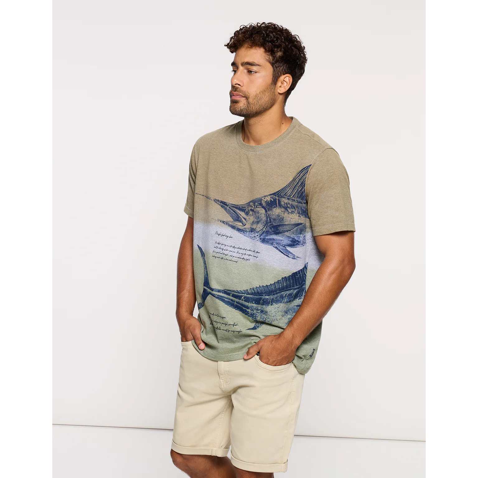 Camiseta Manga Corta Verde - Gludius