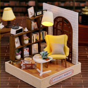 Colección Rincón de la felicidad, Momentos relajantes. Maqueta 3D realista con gran detalle y luces led.