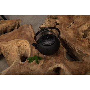 Théière en fonte noire 1,2L TRESOR D'ASIE