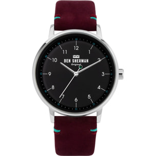 Reloj Ben Sherman WB043R Hombre Analogico Cuarzo con Correa de Tela