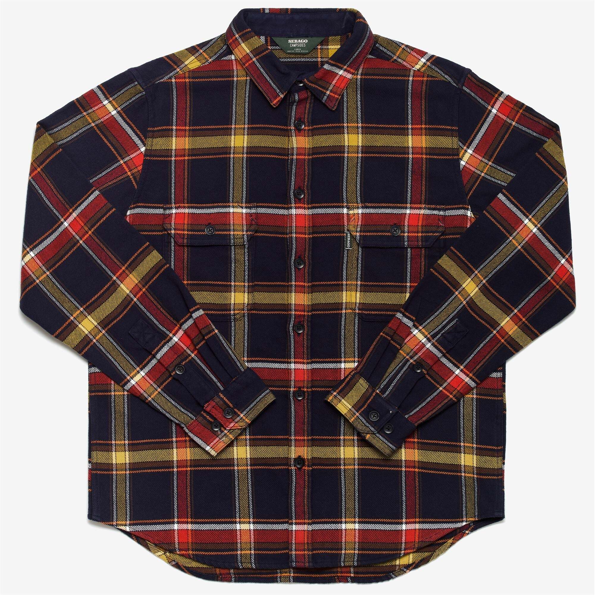 Overshirt Sebago Uomo Blu MAHOOSUC