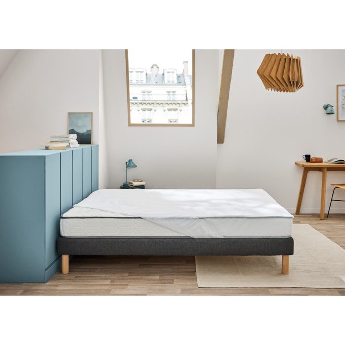 PROTEGE MATELAS COTON DOUX |2 places