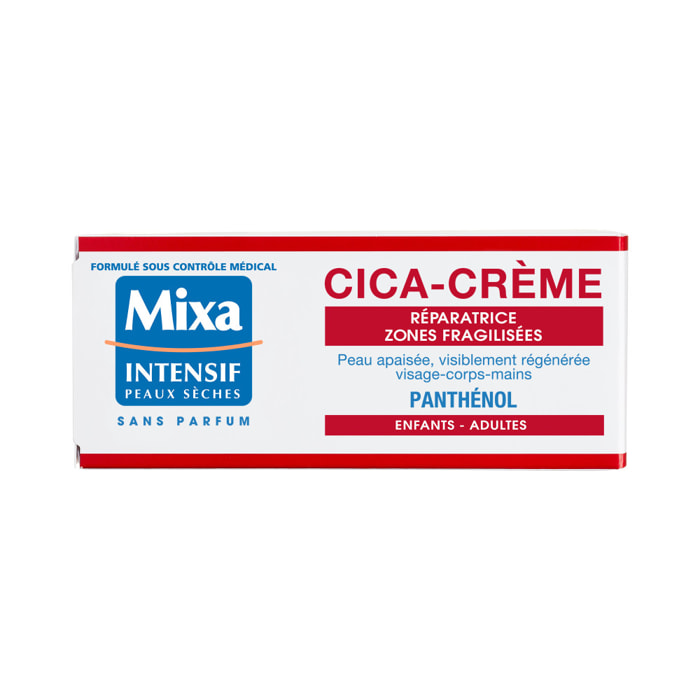 Lot de 6 - Mixa Cica-Crème Réparatrice Zones Fragilisées 50ml